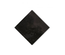 TACO OCTAGON - NEGRO - Cabochon 4,6 x 4,6 cm Noir brillant