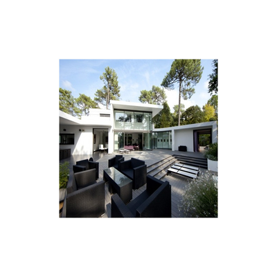PACK 10m² lame de terrasse composite Dual + ACCESSOIRES (4 coloris) 3600mm - Coloris - Beige clair, Epaisseur - 25mm, Largeur - 14 cm, Longueur - 360 cm, Surface couverte en m² - 10