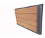 kit extension complet pour clôture composite 1,50 ML x 1,80 H (3 coloris) - Coloris - Brun rouge, Hauteur - 180 cm, Longueur - 150 cm