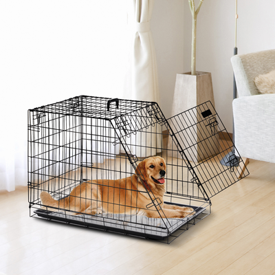 Cage de transport chien XL / L noir