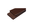 PACK 15m² lame de terrasse composite Dual + ACCESSOIRES (4 coloris) 3600mm - Coloris - Chocolat, Epaisseur - 25mm, Largeur - 14 cm, Longueur - 360 cm, Surface couverte en m² - 15