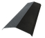 Faîtière 920 mm pour panneau tuile facile en acier galvanisé aspect granulé minéral - Coloris - Brun rouge mat, Longueur - 920 mm