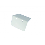 Arrêts aluminium pour profil de jonction toiture polycarbonate (x5) - Coloris - Blanc, Epaisseur - 32 mm