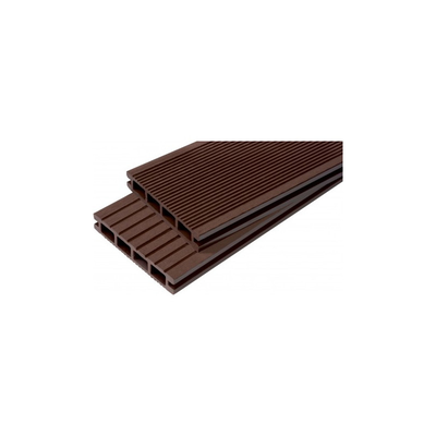 PACK 15m² lame de terrasse composite Dual + ACCESSOIRES (4 coloris) 3600mm - Coloris - Chocolat, Epaisseur - 25mm, Largeur - 14 cm, Longueur - 360 cm, Surface couverte en m² - 15