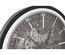 Horloge Murale DKD Home Decor Marron Mappemonde Noir Fer (59,5 x 8,5 x 59,5 cm)