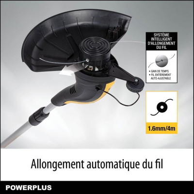 Powerplus Coupe-Bordure Électrique POWXG30033 - 500 W, 320 mm Ø, Jardinage Outillage, Coupe-Herbe & Coupe-Bordures pour votre
