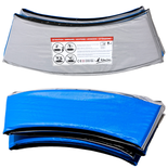 Kangui - Coussin de protection trampoline Ø 430 cm - Bleu et Gris