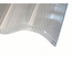 Plaque de polycarbonate ondulé alvéolaire 6mm GO (grande onde 177/51 mm) - Coloris - Clair, Epaisseur - 6 mm, Largeur totale de la plaque - 92cm, Longueur totale de la plaque - 2m