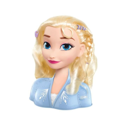 La Reine des Neiges 2 - Tete a Coiffer Elsa - Accessoires Inclus - GPTOYS