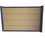 Kit complet de départ/fin clôture 1,50 L x 1,80 H (3 coloris) - Coloris - Brun rouge, Hauteur - 180 cm, Longueur - 150 cm