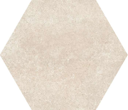 HEXATILE CEMENT - SAND - Carrelage 17,5x20 cm hexagonal uni aspect ciment beige Taille 17.5 x 20 cm