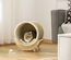 Maison pour chat design avec coussin et grattoir
