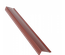 Rive de 1 mètre pour plaque nervurée acier laqué - Coloris - Rouge 8012, Longueur - 1 m