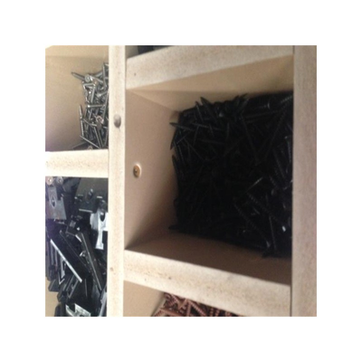 Panneau fibre composite plat et lisse (2 coloris) - Coloris - Noir, Epaisseur - 15 mm, Largeur - 60 cm, Longueur - 80 cm, Surface couverte en m² - 0.48