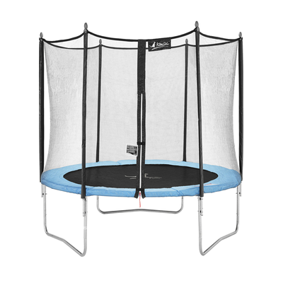 Kangui - Trampoline de jardin 250 cm + filet de sécurité | Normes EU | Montage facile