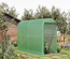 Serre de jardin à tomates acier PE haute densité vert